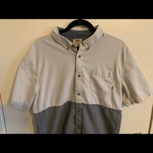 Vans button down shirt
